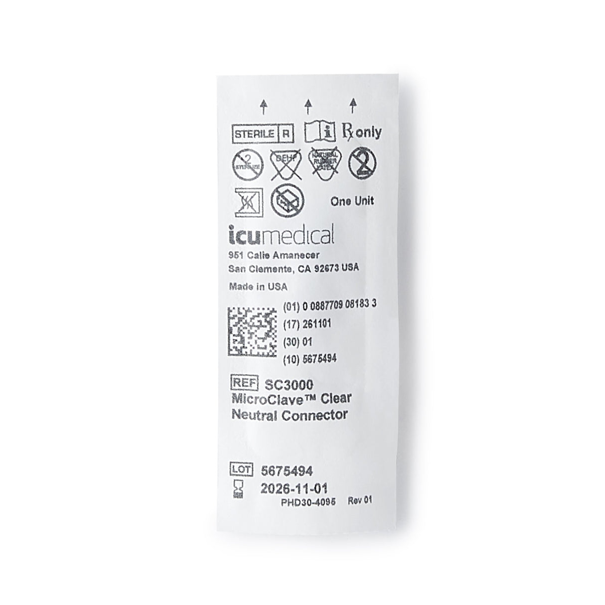 Needleless Connector MicroClave® Neutral Displacement - BeHope