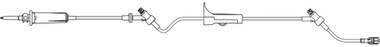 Primary IV Administration Set Caresite® Gravity 2 Ports 15 Drops / mL Drip Rate 15 Micron Filter 84 Inch Tubing Solution - BeHope
