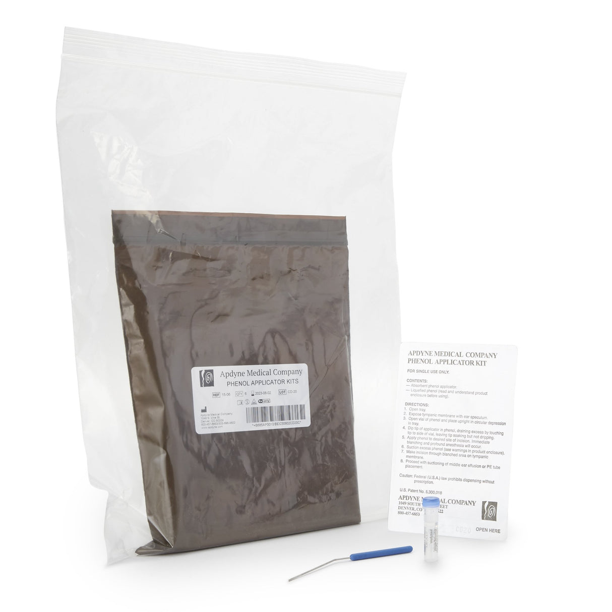 Apdyne Phenol Liquid 89% Liquid 6 Swabs - BeHope