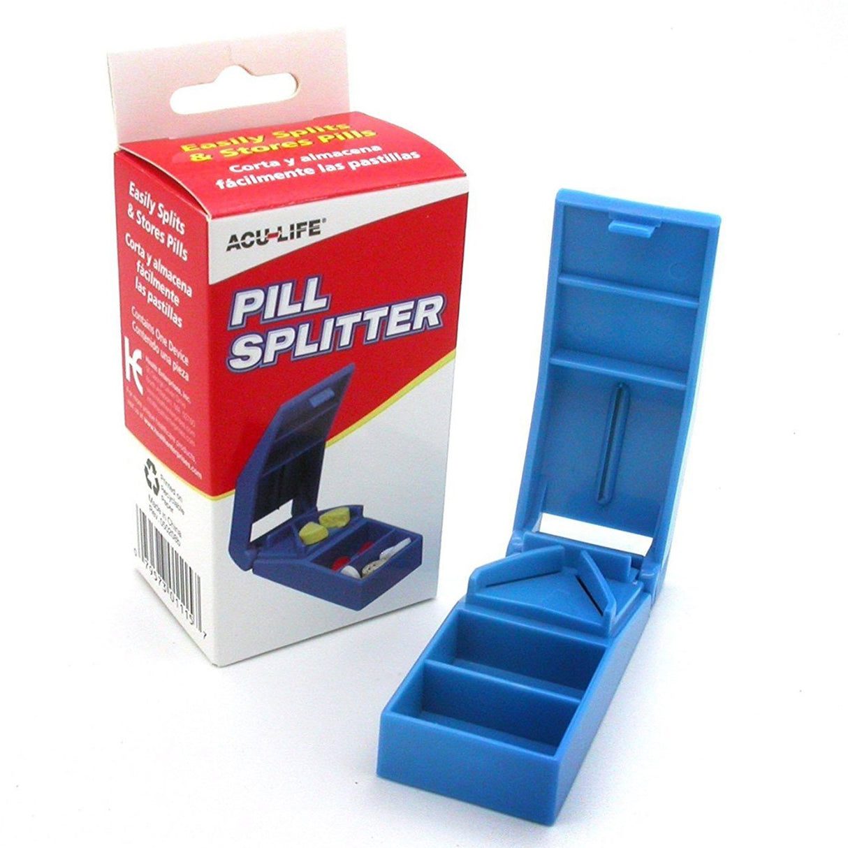Pill Cutter Acu-Life® Hand Operated Blue - BeHope