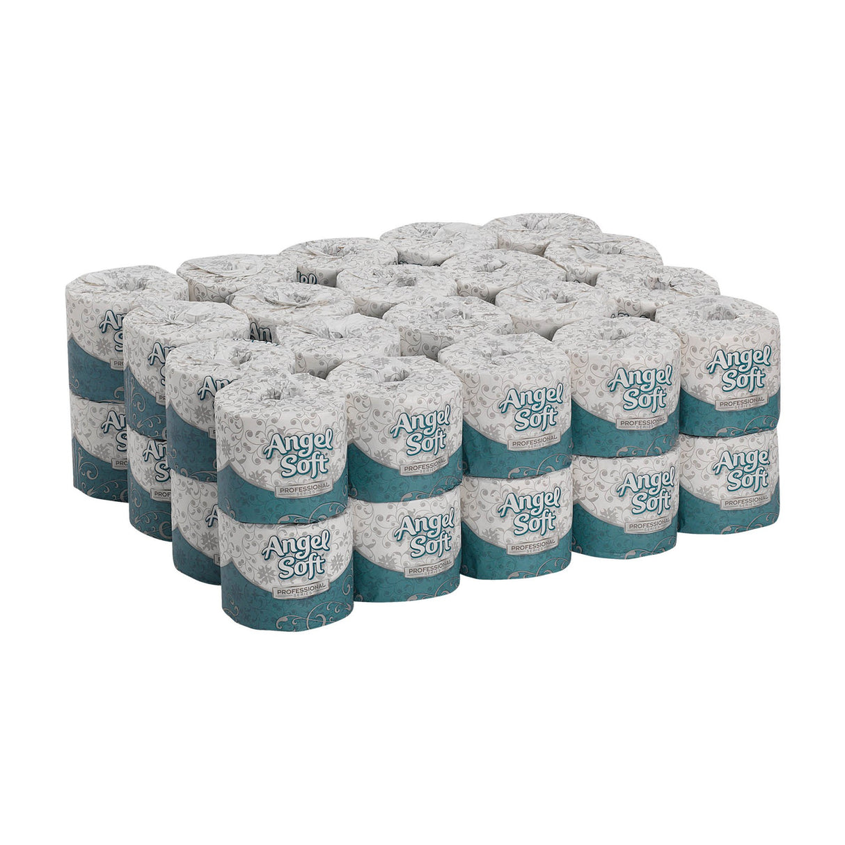 Toilet Tissue Angel Soft Ultra Professional Series® White 2-Ply Standard Size Cored Roll 450 Sheets 3-4/5 X 4 Inch - BeHope