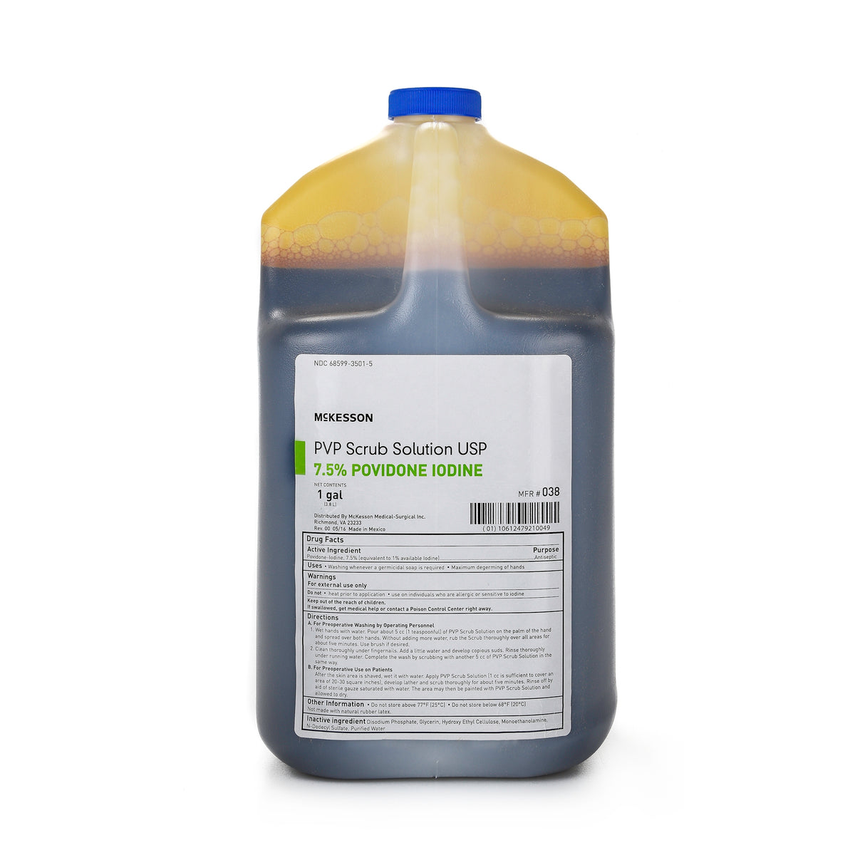 Surgical Scrub Solution McKesson Povidone-iodine Sudsing Skin Cleanser - BeHope