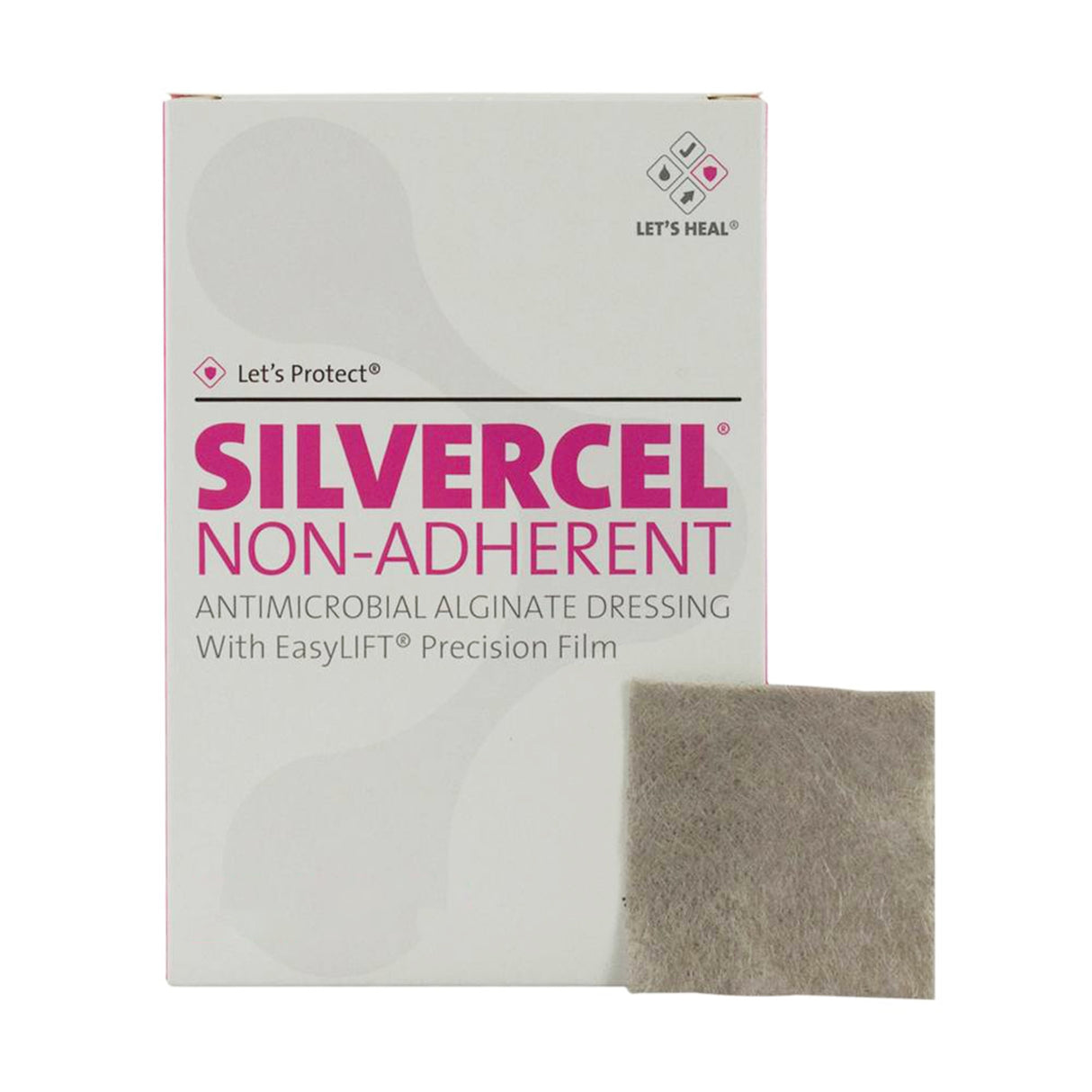 Silver Alginate Dressing Silvercelâ„¢ Antimicrobial 4 X 8 Inch Rectangle Sterile - BeHope