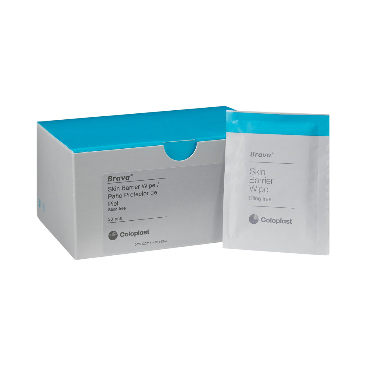 Skin Barrier Wipe Brava® 90 to 95% Strength Hexamethyldisiloxane Individual Packet NonSterile - BeHope