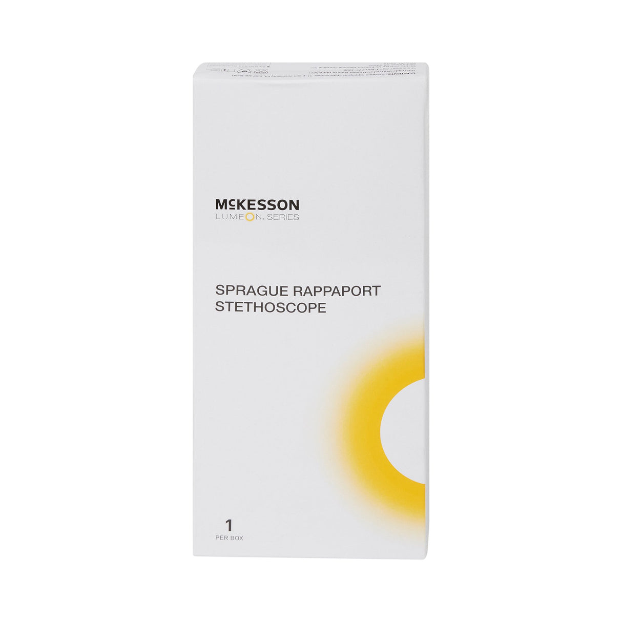 Sprague Stethoscope McKesson Orange 2-Tube 22 Inch Tube Double Sided Chestpiece - BeHope