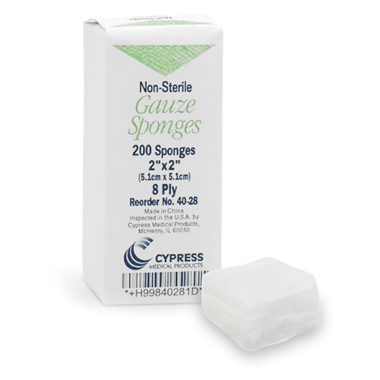 Gauze Sponge McKesson 2 X 2 Inch 8-Ply NonSterile 200 per Pack - BeHope