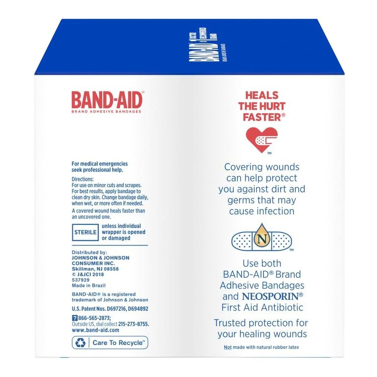 Adhesive Strip Band-Aid® Plastic Tan Sterile - BeHope