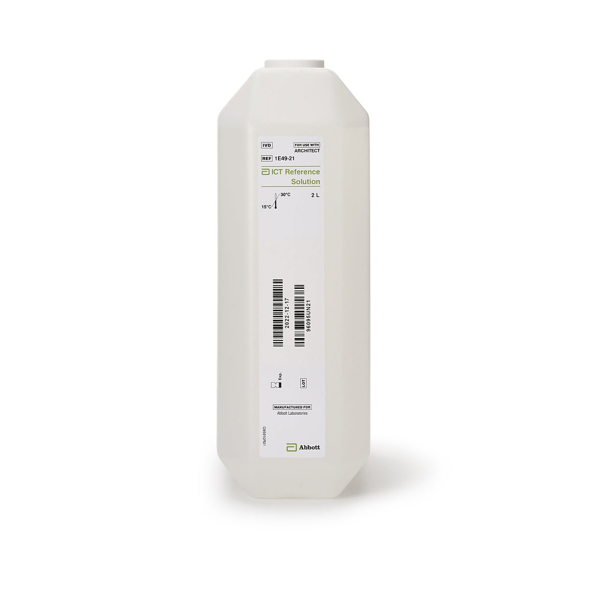 ISE Reference Solution Architect™ 2 X 1.75 mL For Architect c16000 Analyzers - BeHope