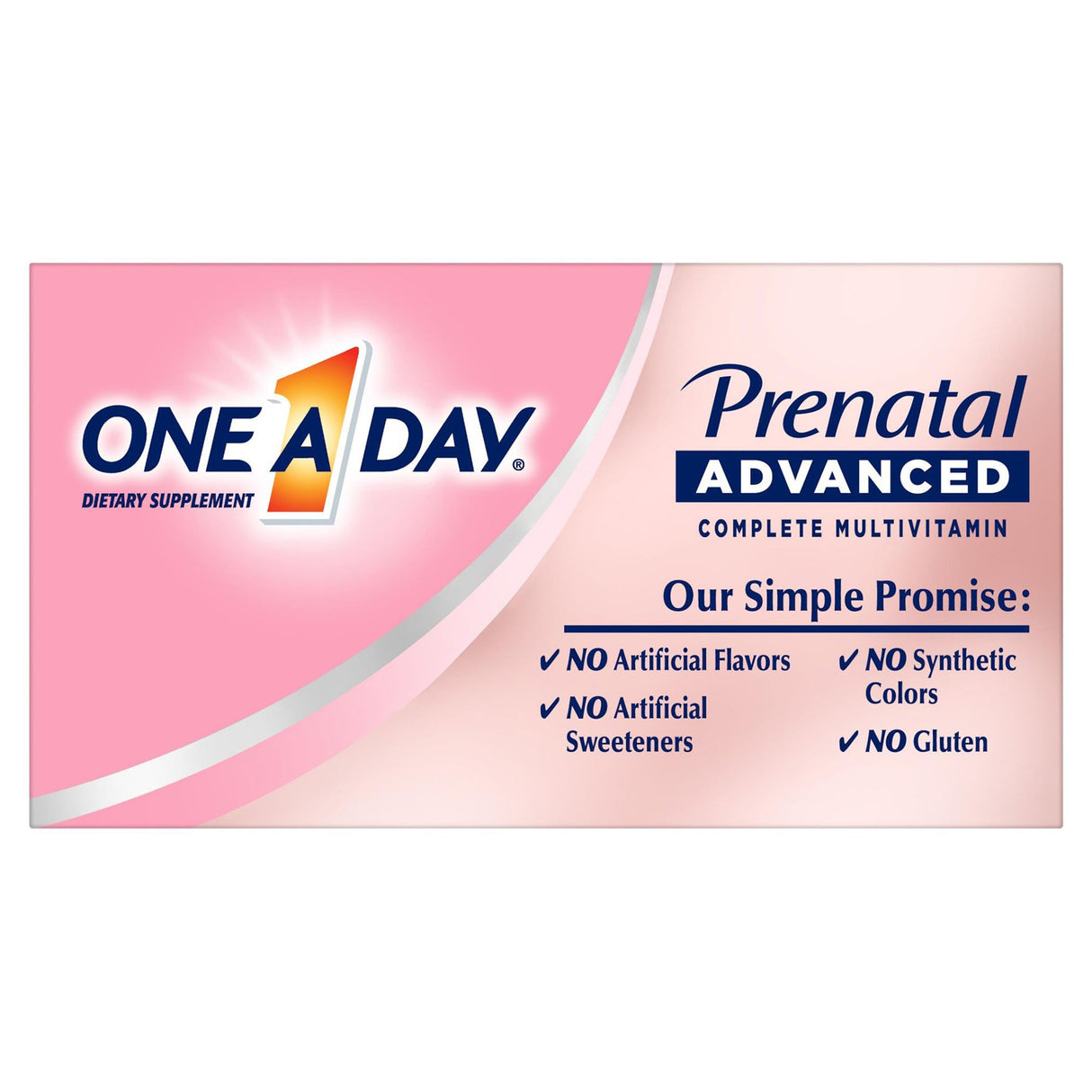 Prenatal Vitamin Supplement One A Day® Softgel 60 per Bottle - BeHope