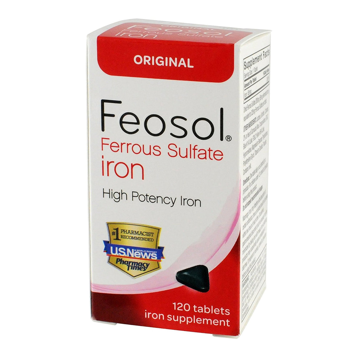 Mineral Supplement Feosol® Iron 65 mg Strength Tablet 120 per Bottle - BeHope
