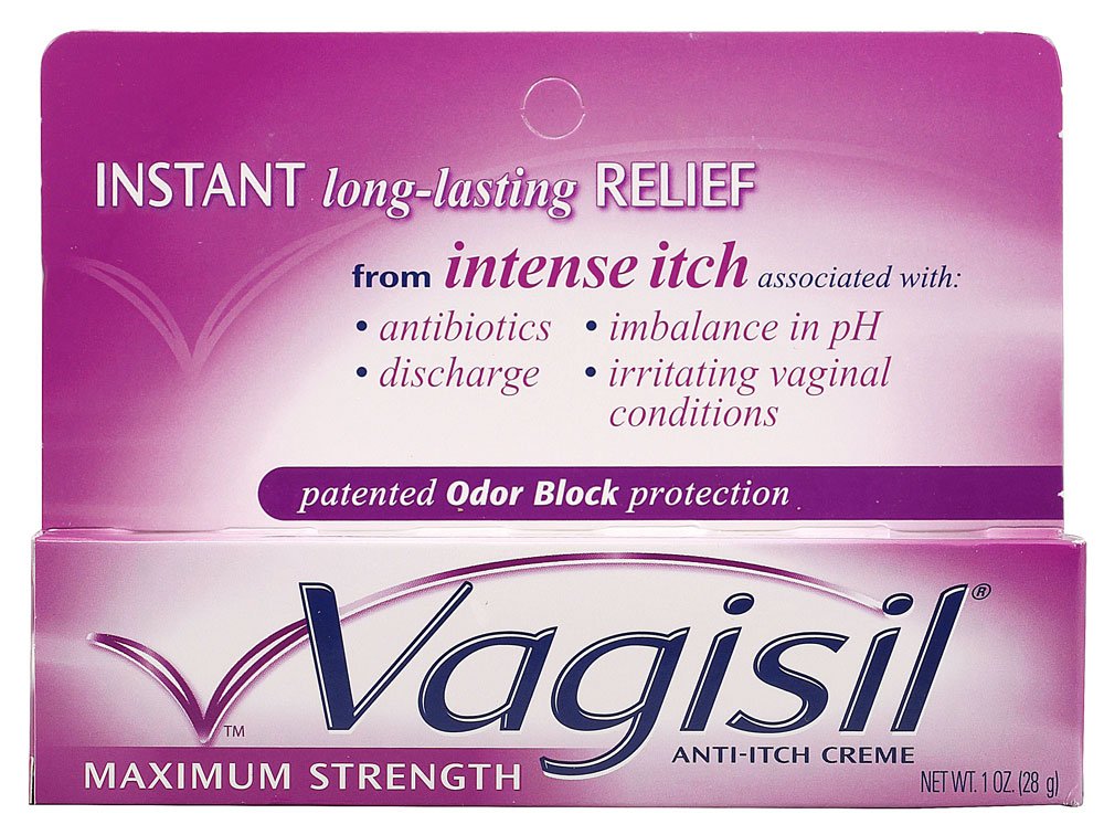 Itch Relief Vagisil® 20% - 3% Strength Cream 1 oz. Tube - BeHope
