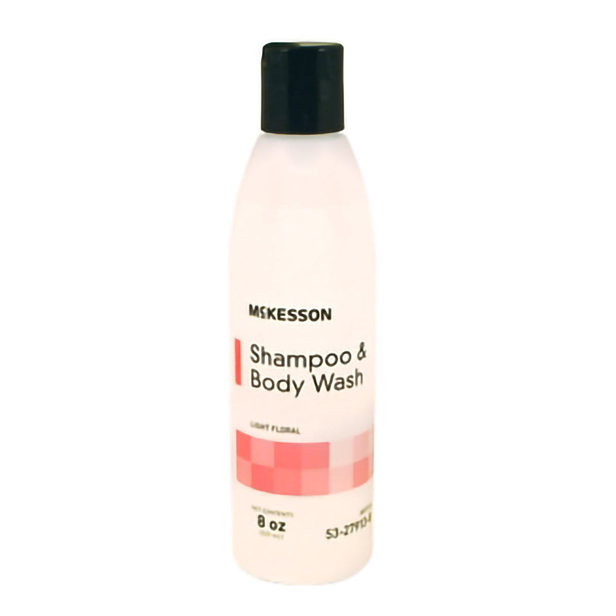 Rinse-Free Shampoo and Body Wash McKesson 8 oz. Flip Top Bottle Light Floral Scent - BeHope