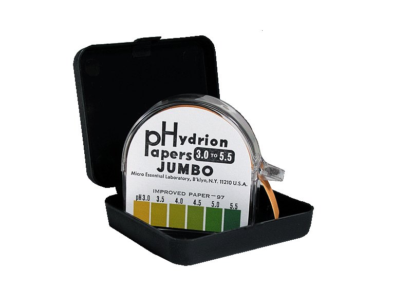 pH Paper in Dispenser Hydrion® 3.0 to 5.5 - BeHope