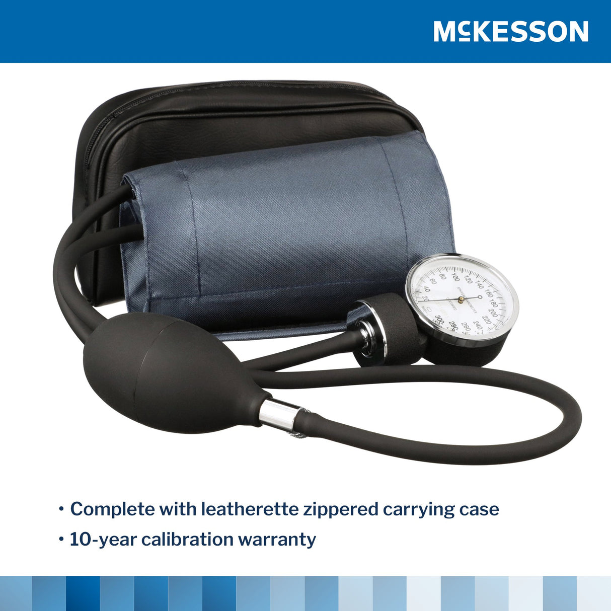 Aneroid Sphygmomanometer Unit McKesson Brand Adult Cuff Nylon Cuff 23 - 40 cm Pocket Aneroid - BeHope