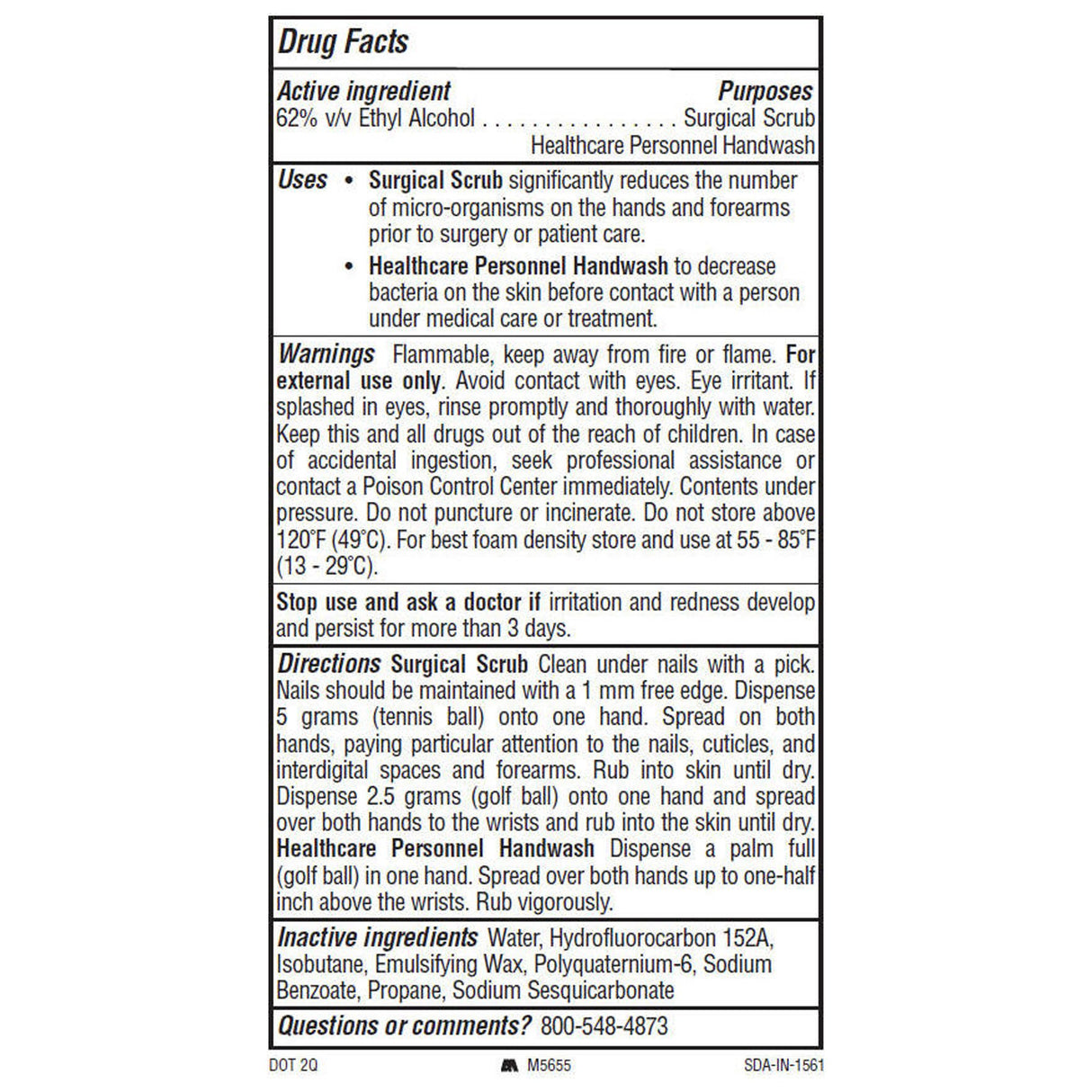 Hand Sanitizer Alcare Plus 9 oz. Ethyl Alcohol Foaming Aerosol Can - BeHope