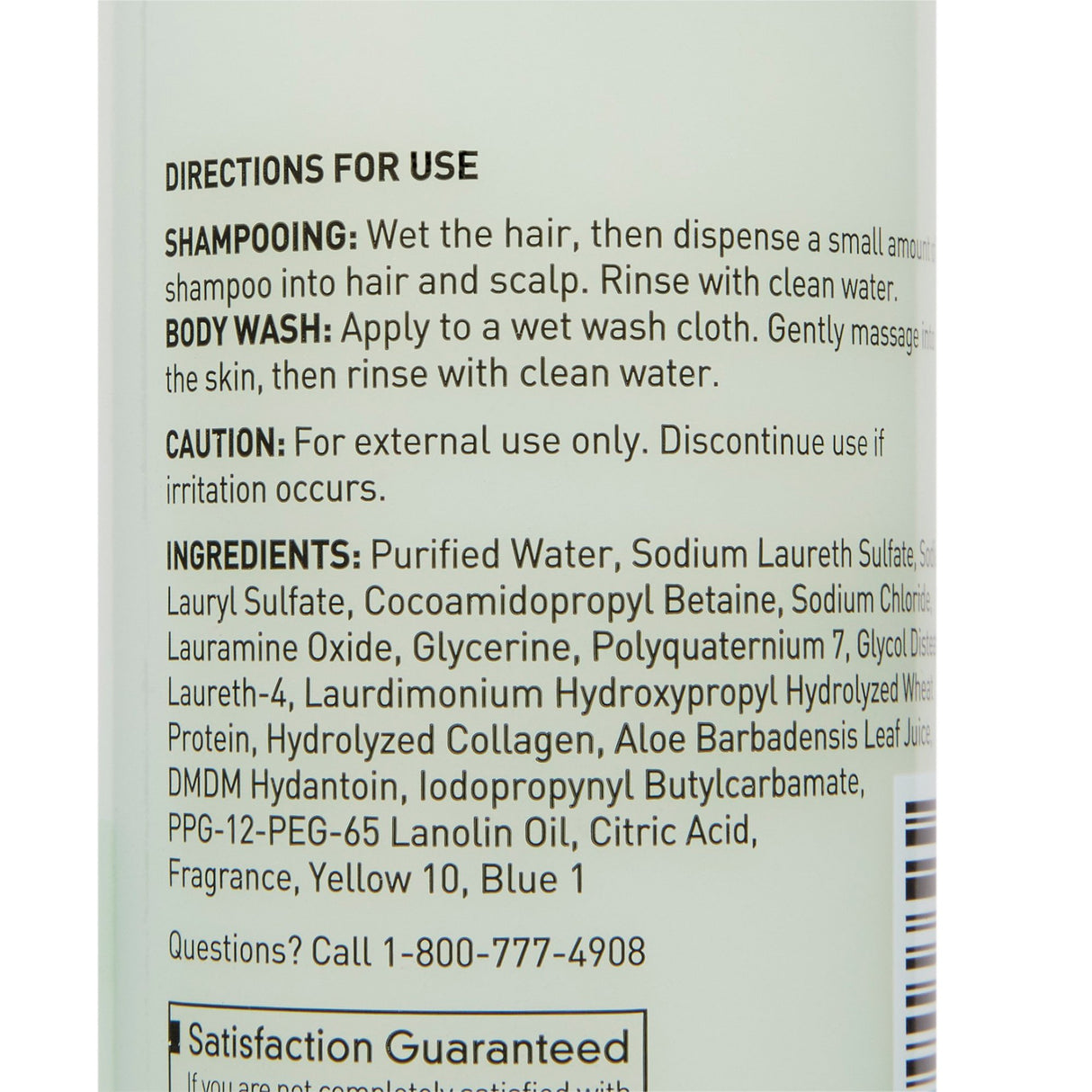 Shampoo and Body Wash McKesson 8 oz. Flip Top Bottle Cucumber Melon Scent - BeHope