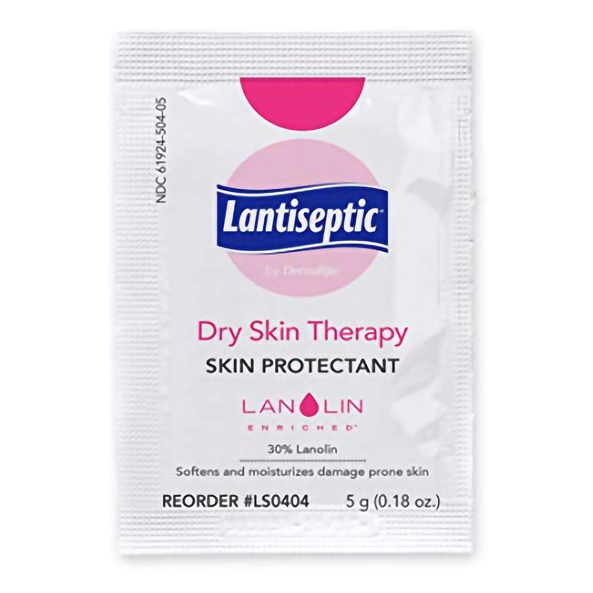 Skin Protectant Lantiseptic® Dry Skin Therapy 5 Gram Individual Packet Lanolin Scent Cream - BeHope