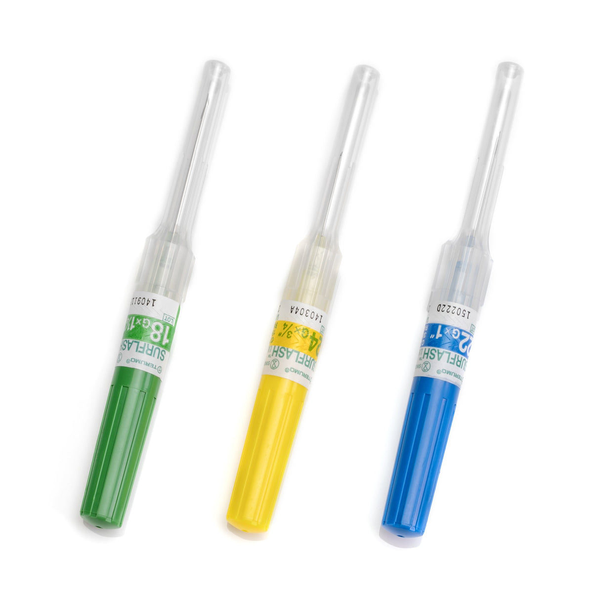 Peripheral IV Catheter SurFlash® 18 Gauge 1-1/4 Inch Polyurethane Straight Hub Non Blood Control Non-Safety - BeHope