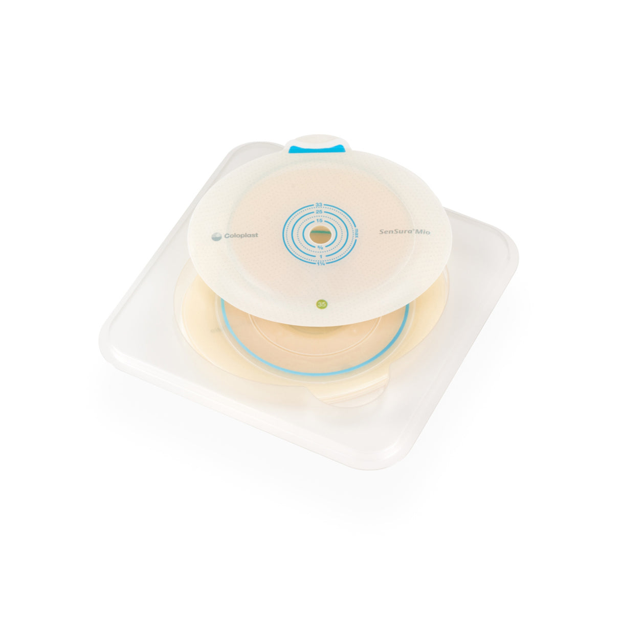 Ostomy Barrier Sensura® Mio Flex Extended Wear Elastic Adhesive - BeHope