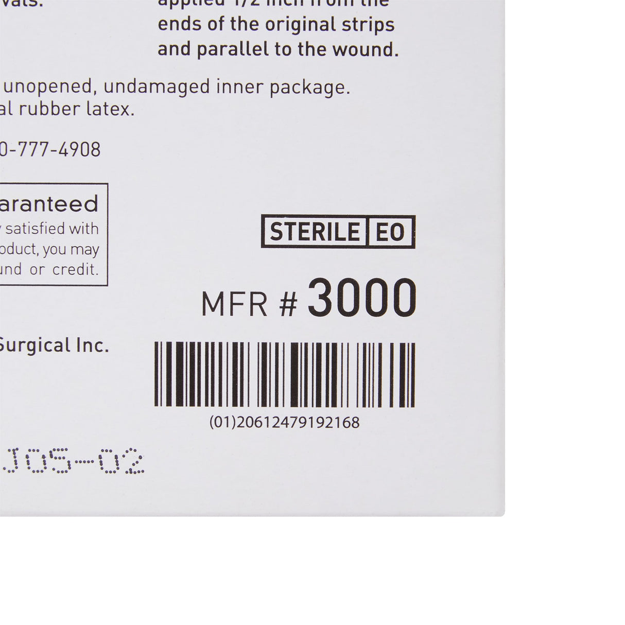 Skin Closure Strip McKesson 1/8 X 3 Inch Nonwoven Material Flexible Strip Tan - BeHope