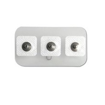 ECG Monitoring Electrode Philips™ Snap Connector Foam Backing Infant / Pediatric Non-Radiolucent 30 per Pack - BeHope