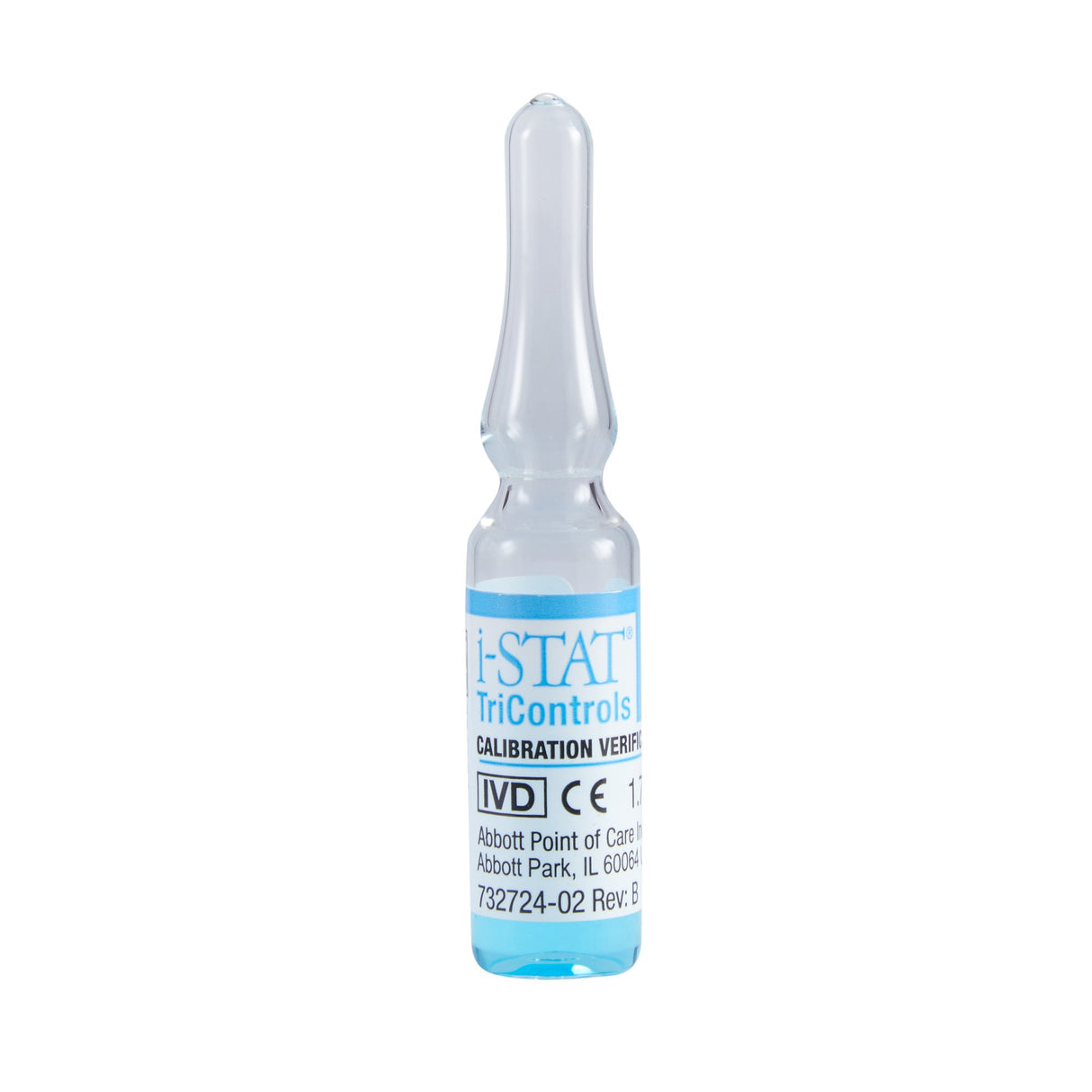Calibration Verification Set i-STAT® Tricontrols Hematocrit, Blood Gases, Electrolytes, Chemistries 5 X 1.7 mL For iSTAT Point-of-Care Analyzers - BeHope