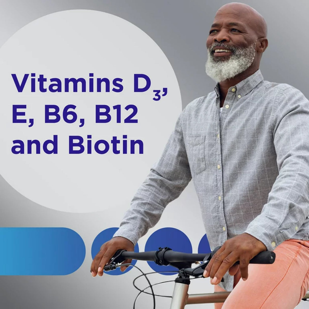 Multivitamin Supplement Centrum Men 50+ Gummy 80 per Bottle Fruit Flavor - BeHope