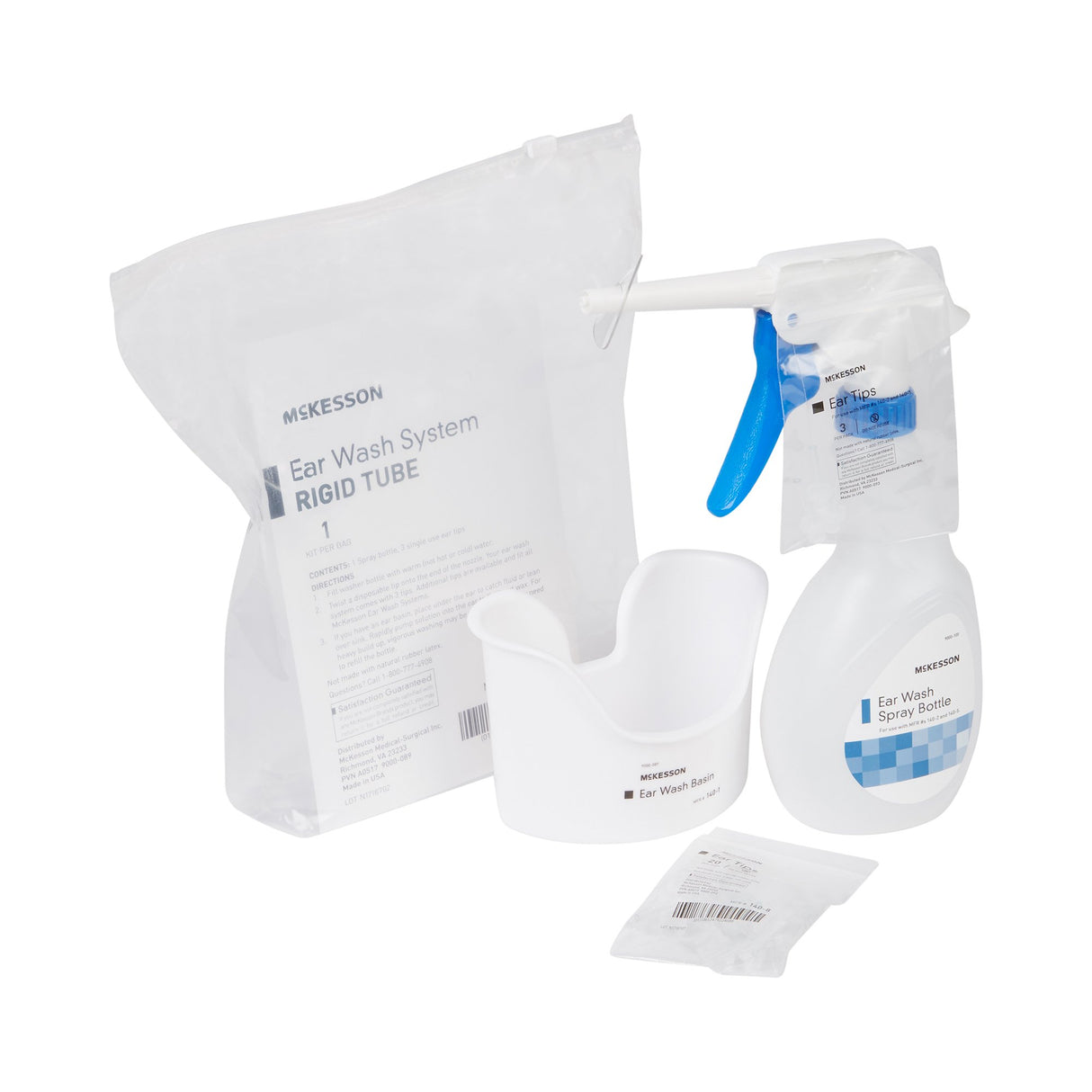 Ear Wash System McKesson Disposable Tip Blue / White - BeHope