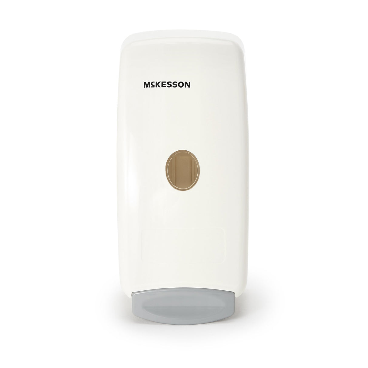 Hand Hygiene Dispenser McKesson White Plastic Manual Push 1000 mL Wall Mount - BeHope