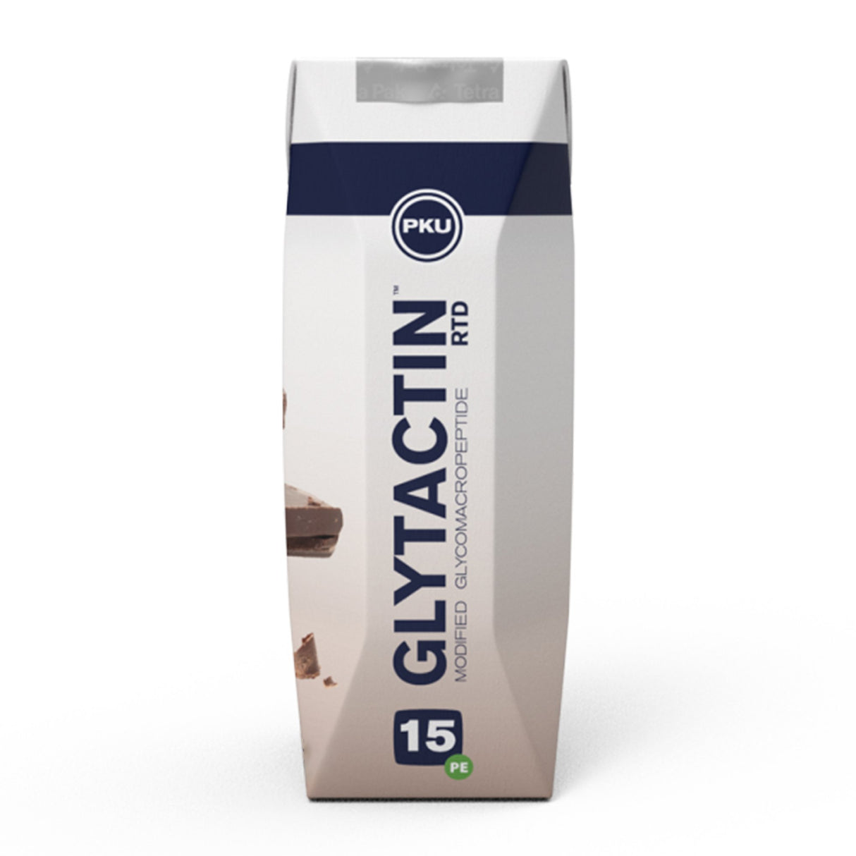 Oral Supplement Glytactin® RTD 15 Chocolate Flavor Liquid 8.3 oz. Carton - BeHope