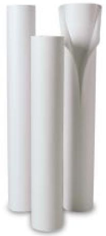 Table Paper Tidi® Choice 14 Inch Width 125 Foot Length White Crepe - BeHope