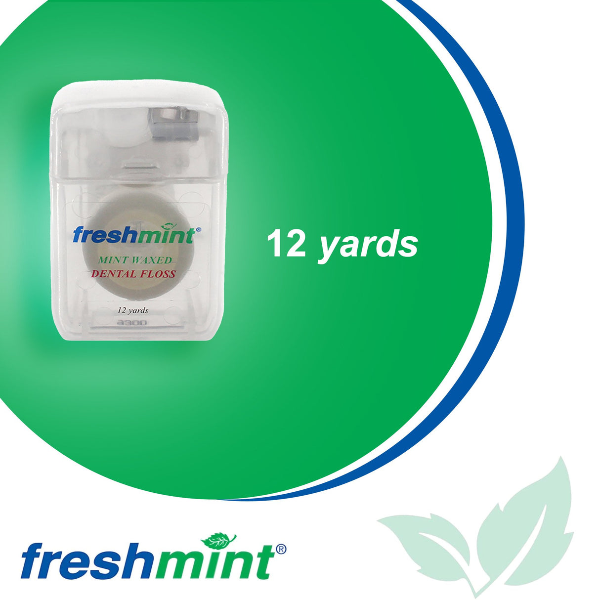 Dental Floss Freshmint® 12 Yard Mint Flavor - BeHope