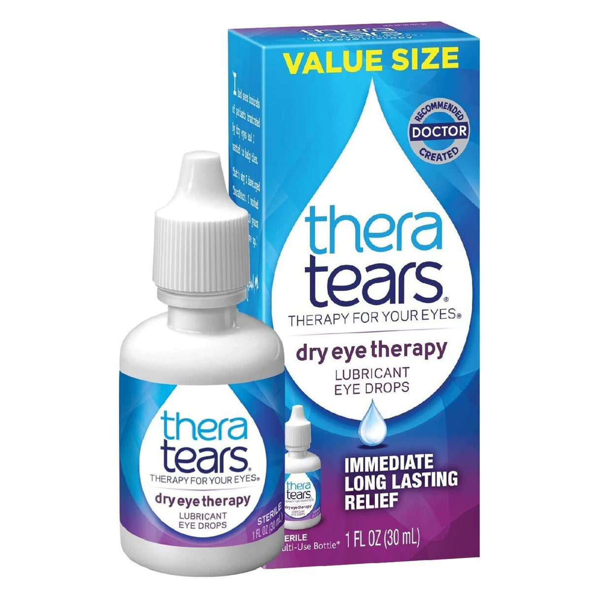 Eye Lubricant TheraTears® 1 oz. Eye Drops - BeHope