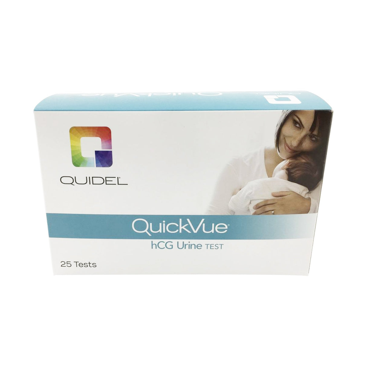 Reproductive Health Test Kit QuickVue® hCG Pregnancy Test 25 Tests CLIA Waived - BeHope