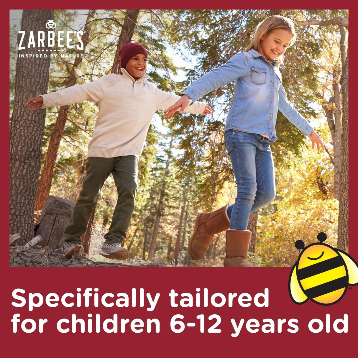 Children's Cold and Cough Relief Zarbee's® All-in-One Daytime Cough Syrup+ Mucus, Throat & Nasal 6 g Strength Syrup 4 oz. - BeHope