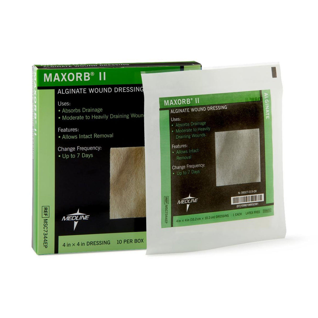 Alginate Dressing Maxorb® II 4 X 4 Inch Square - BeHope