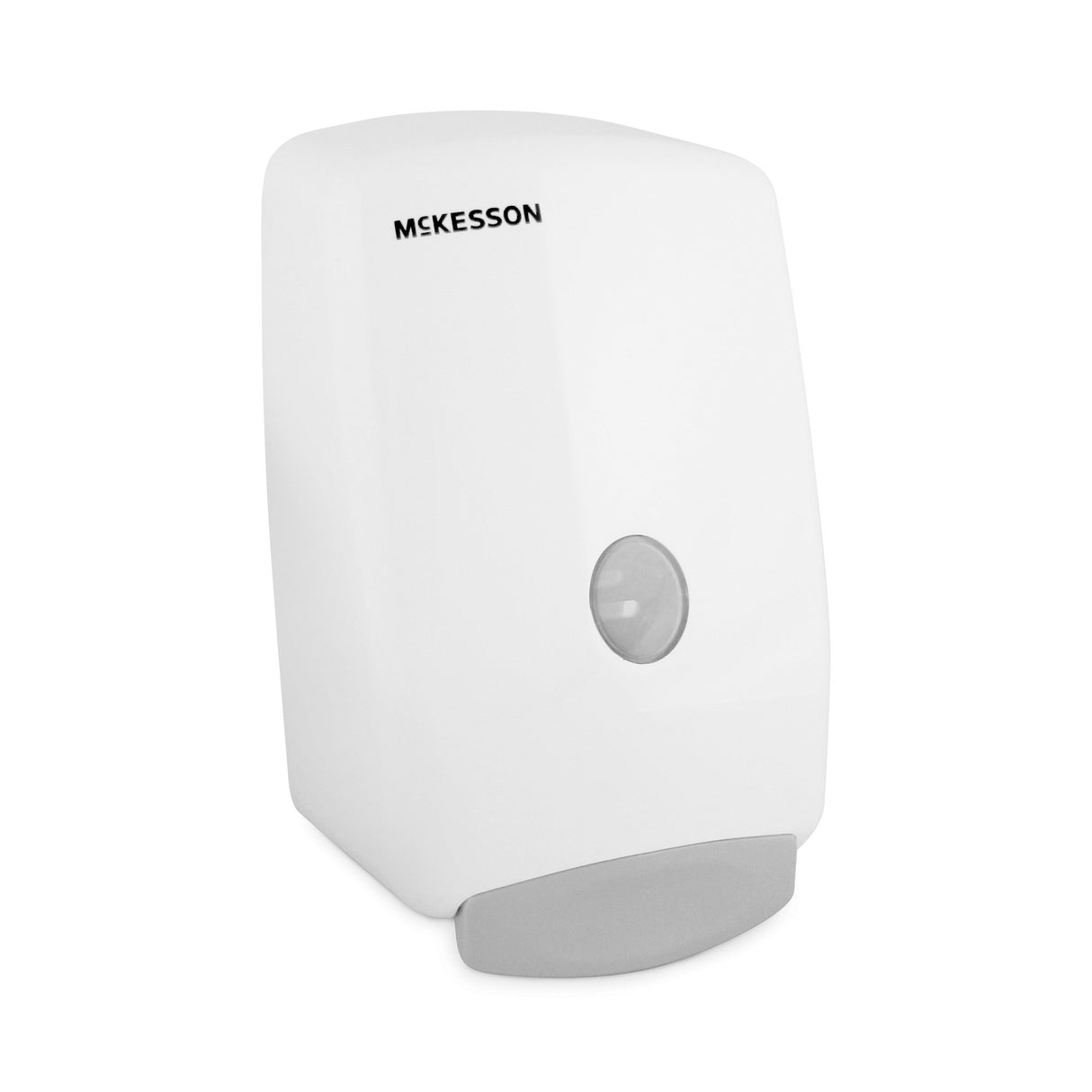 Soap Dispenser McKesson White Plastic Manual Push 2000 mL Wall Mount - BeHope