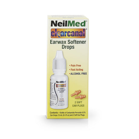 Ear Wax Remover NeilMed® 0.5 oz. Otic Drops 6.5% Strength Carbamide Peroxide - BeHope