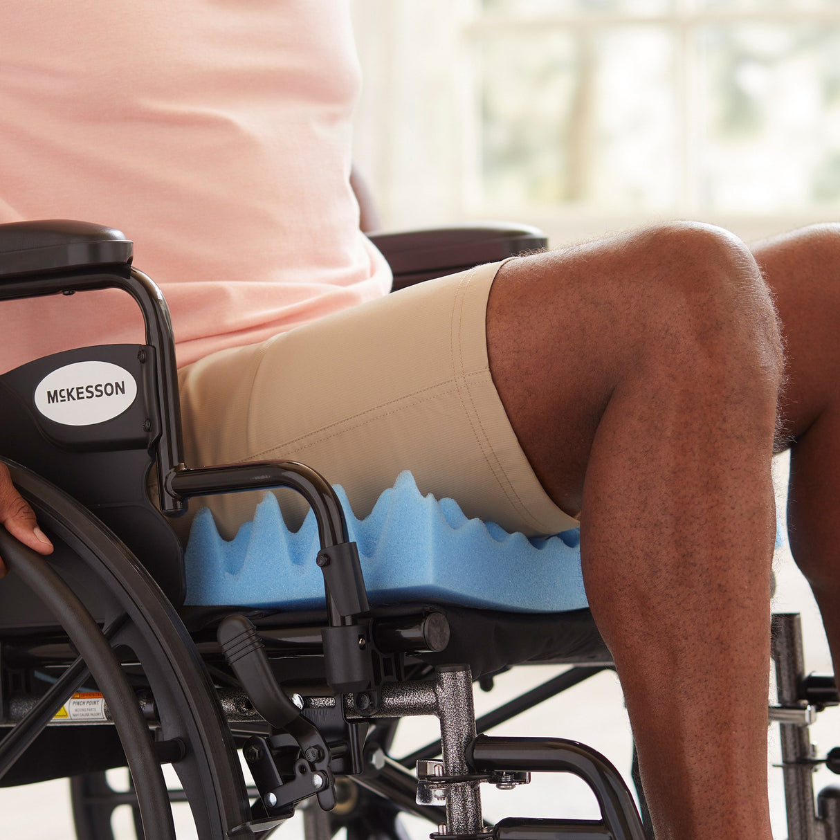 Seat Cushion McKesson 18 W X 16 L X 3 D Inch Convoluted Foam - BeHope