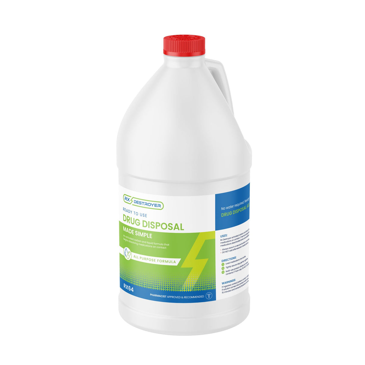 Drug Disposal System Rx Destroyer™ All-Purpose 13 lbs. Carton Weight - BeHope