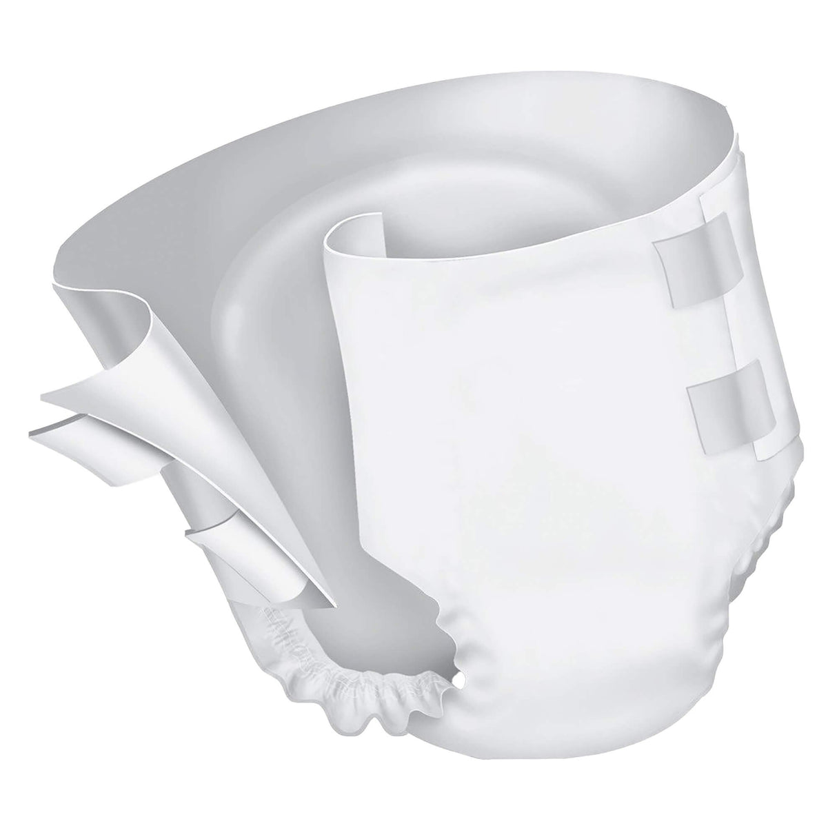 Unisex Adult Incontinence Brief ProCare™ Medium Disposable Heavy Absorbency - BeHope