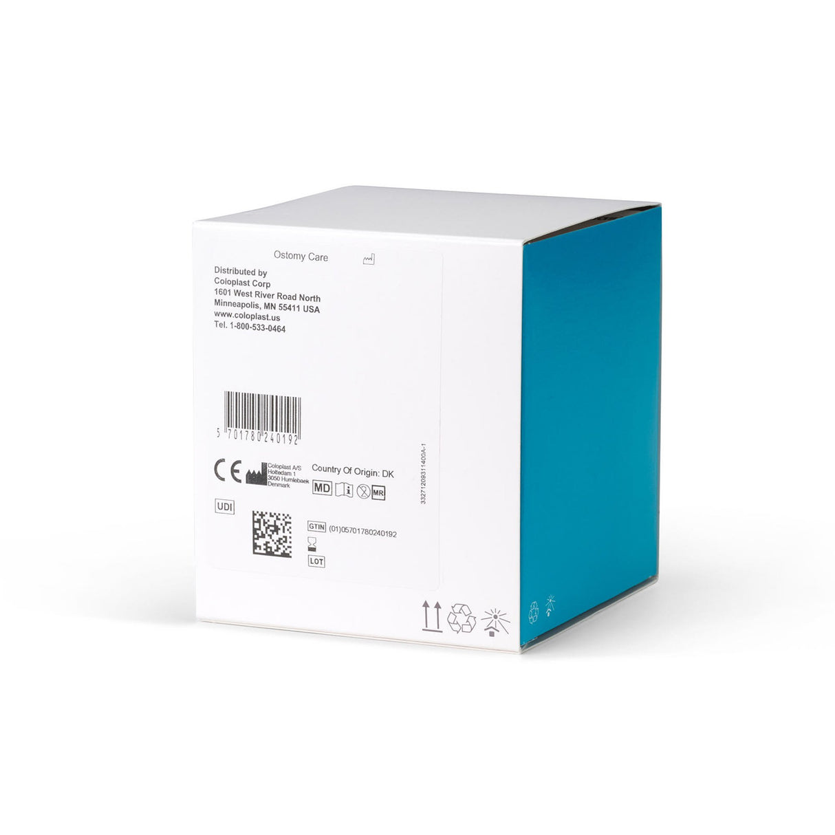 Ostomy Seal Brava® Convex, Starter Hole 1-3/8 Inch (35mm) - BeHope