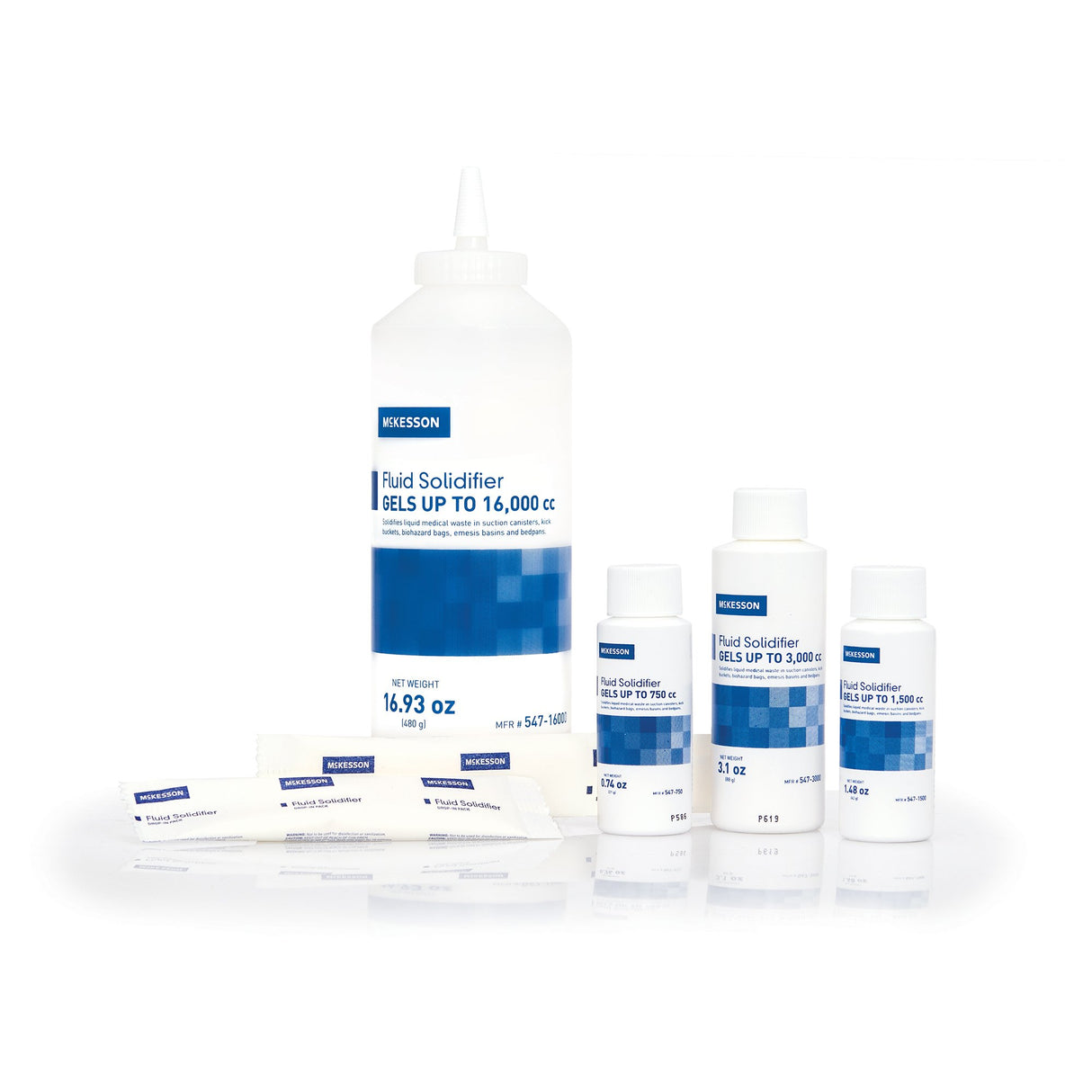 Fluid Solidifier McKesson 1,500 cc Drop-In Bag 42 Gram - BeHope