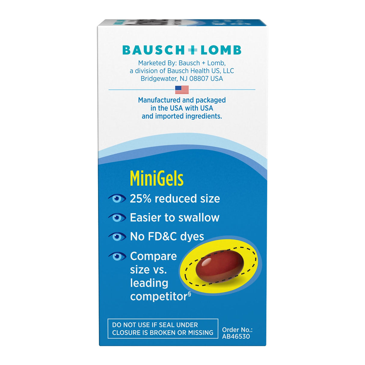 Multivitamin Supplement Ocuvite® Adult 50+ Ascorbic Acid / Vitamin E 30 IU - 150 mg Strength Softgel 50 per Bottle - BeHope