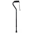 Offset Cane McKesson Aluminum 30 to 39 Inch Height Black - BeHope