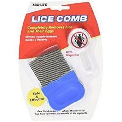 Lice Comb Acu-Life Silver Metal - BeHope