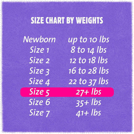 Unisex Baby Diaper Cuties® Complete Care Size 5 Disposable Heavy Absorbency - BeHope