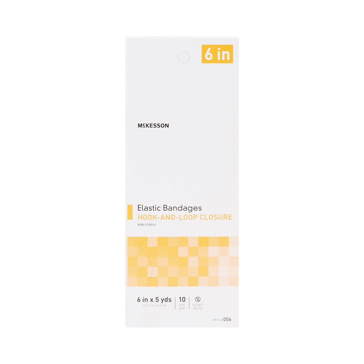 Elastic Bandage Mckesson Single Hook Loop Closure Nonsterile Compression Support - BeHope