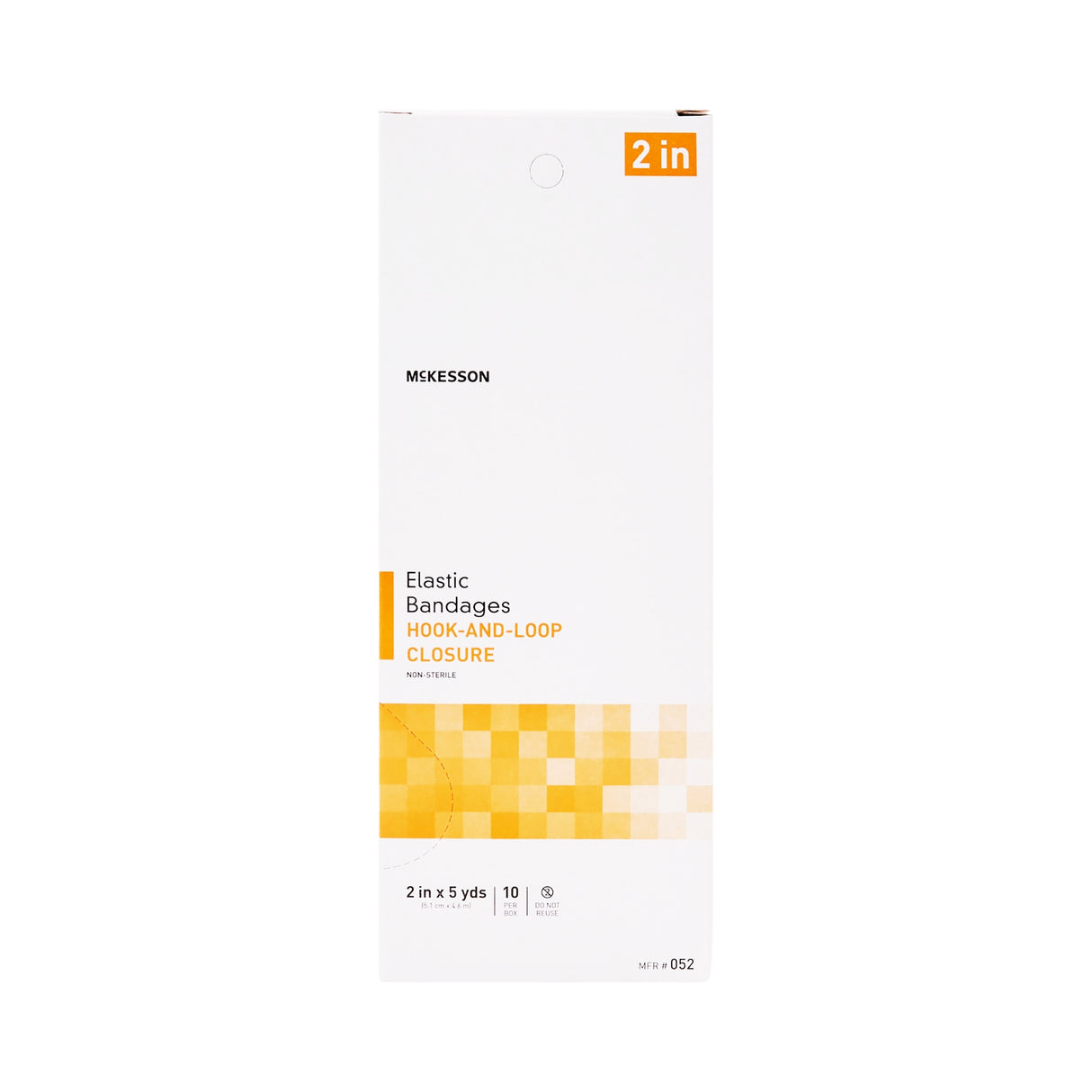 Elastic Bandage Mckesson Single Hook Loop Closure Nonsterile Compression Support - BeHope