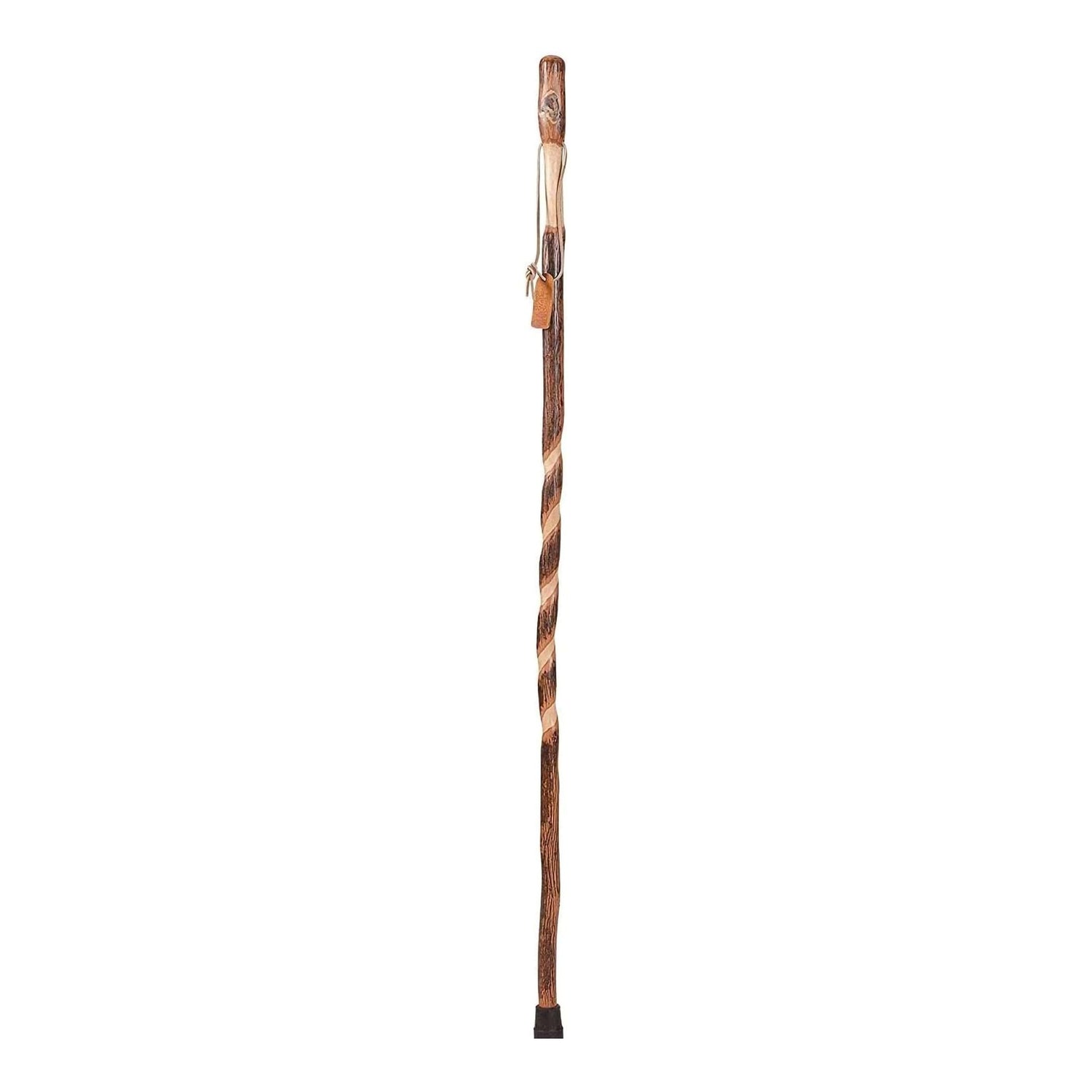 Walking Stick Brazos™ Twisted Wood 58 Inch Height Hickory - BeHope